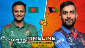 afghanistan national cricket team vs bangladesh national cricket team timeline