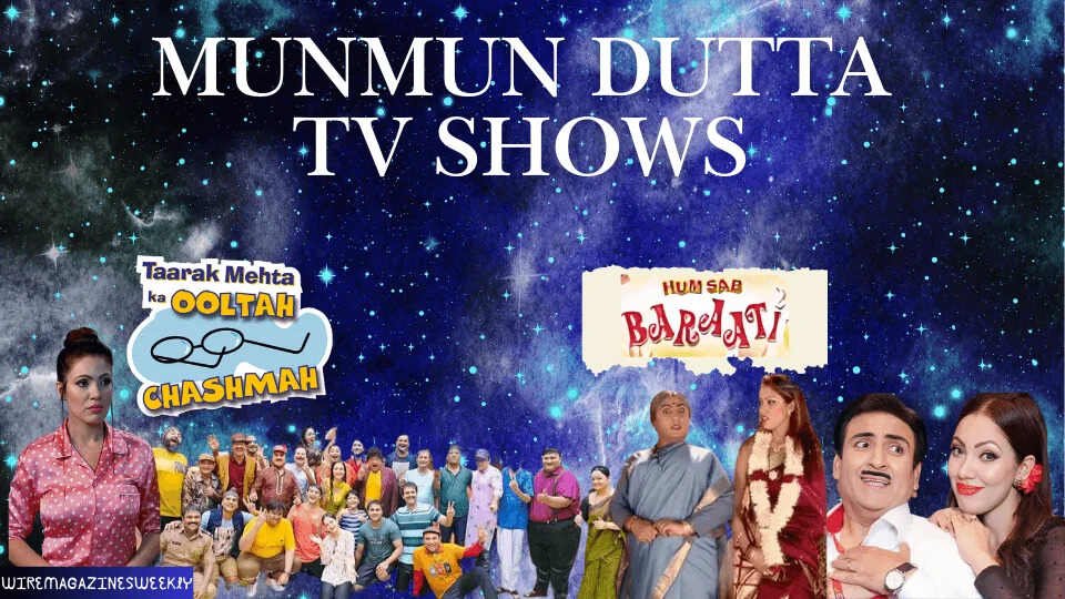 Munmun Dutta tv shows